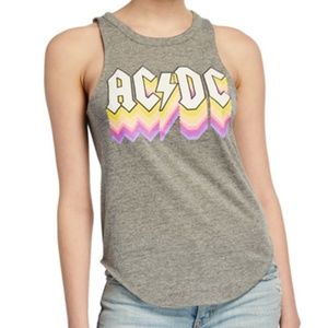 Chaser ACDC Band Sleeveless Rocker Muscle Tank